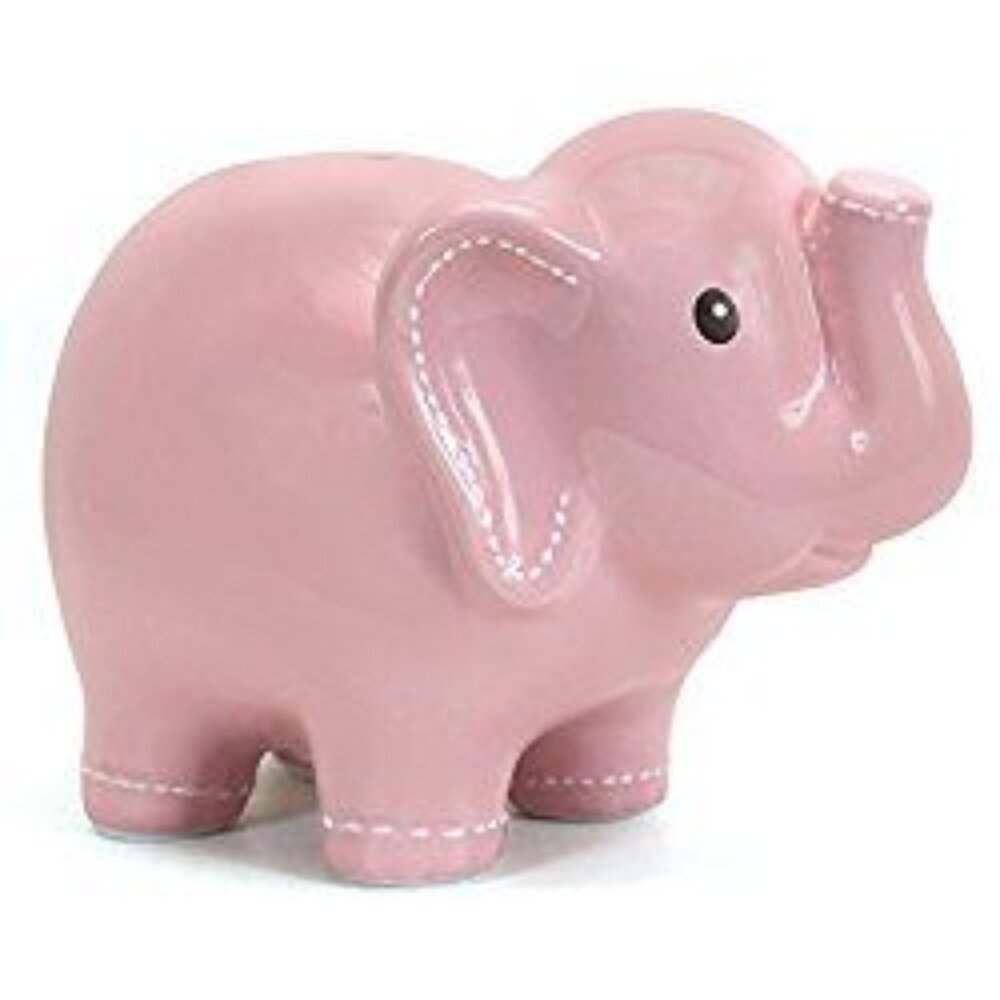Child to Cherish Large Stitched Elephant Bank
